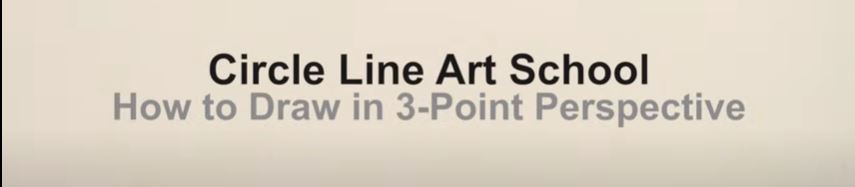 How to Draw in 3-Point Perspective: Narrated (Circle Line Art School)