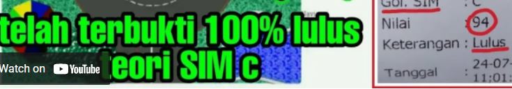 Contoh Ujian Teori SIM C (BangHen)