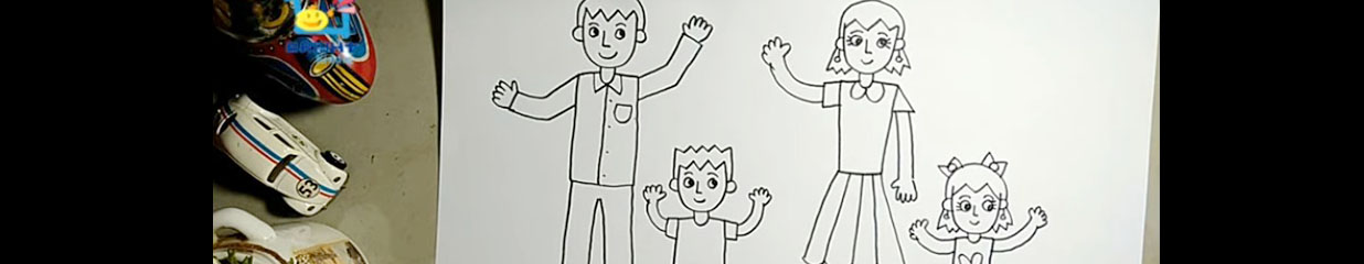 Menggambar Manusia Dewasa & Anak-Anak (Simply Arty)