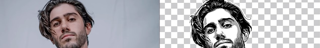 How to Convert Raster Image to Vector (New Method)  (Pixivu)