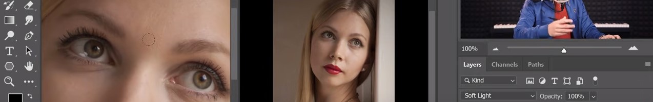 High-End Skin Retouching with Just 2 Layers! (PiXimperfect)