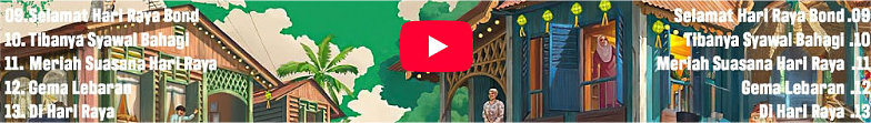 20 Lagu Hari Raya Aidilfitri Nostalgia & Evergreen (1005 0v0)